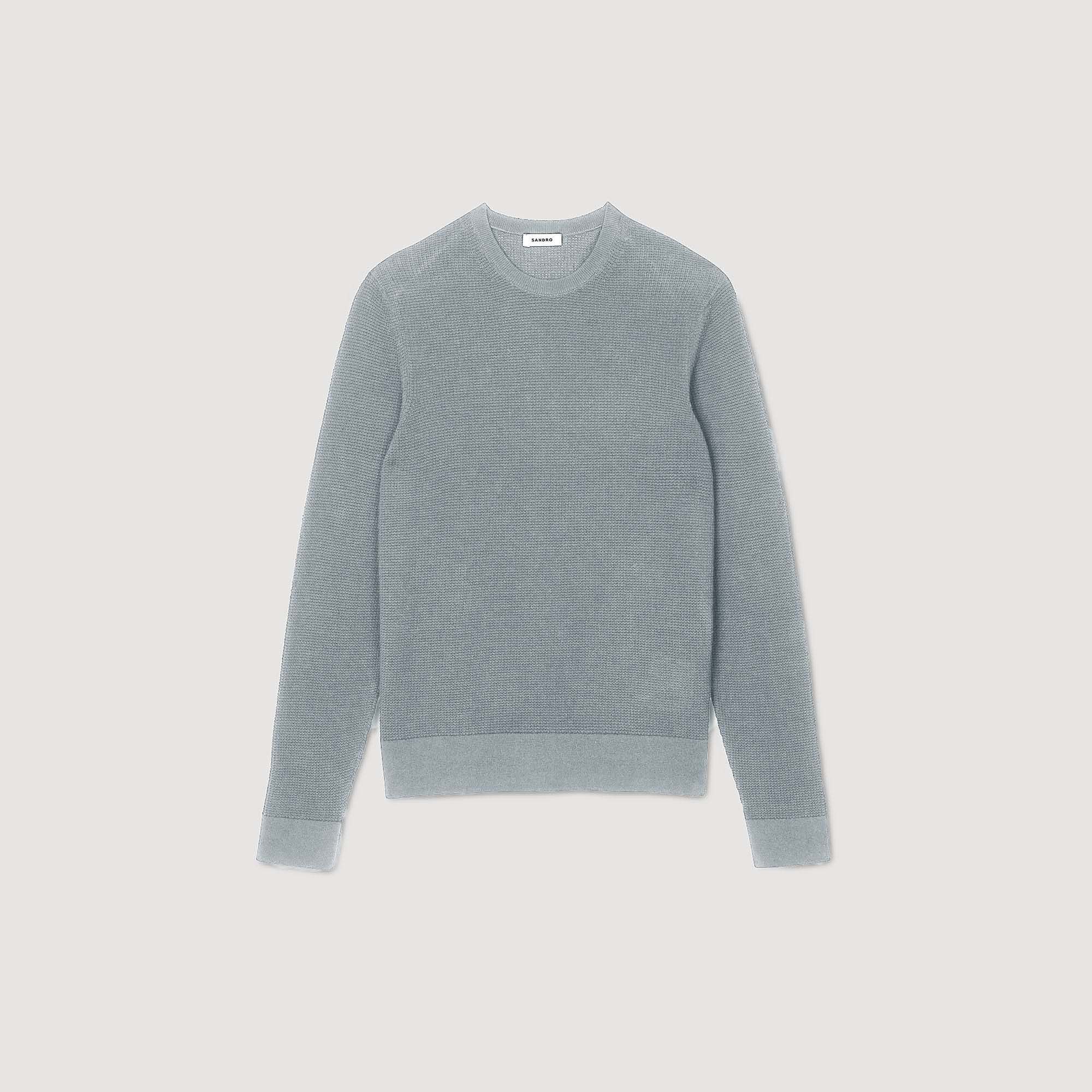 Maglione in maglia testurizzata