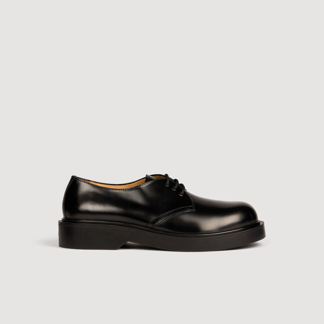 Derby in pelle lucida
