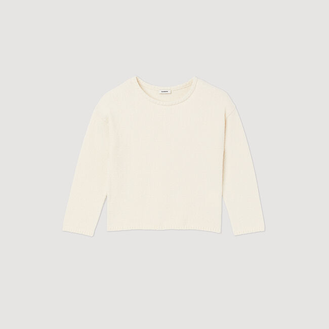 Pullover in maglia bouclé
