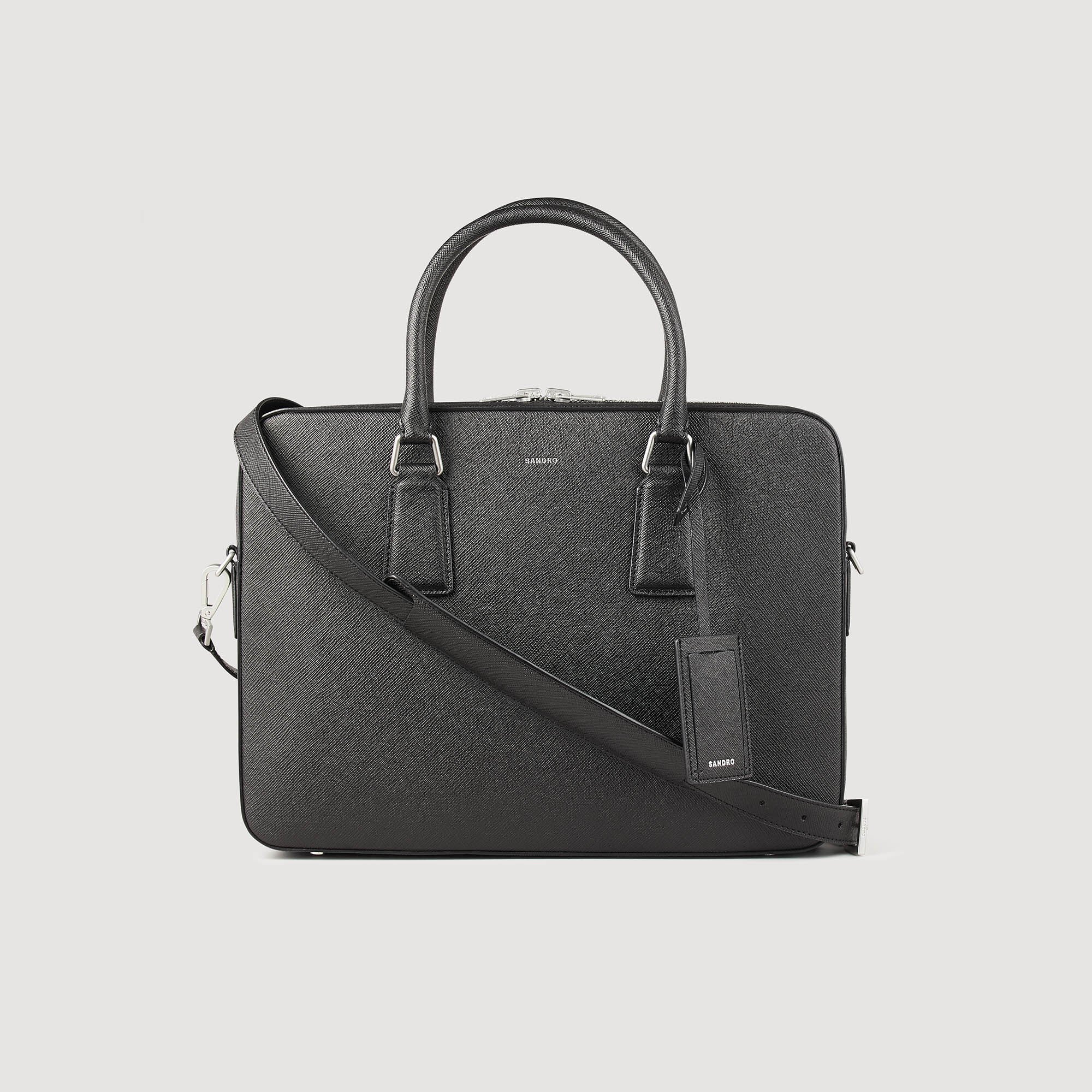 Ventiquattrore in pelle formato slim