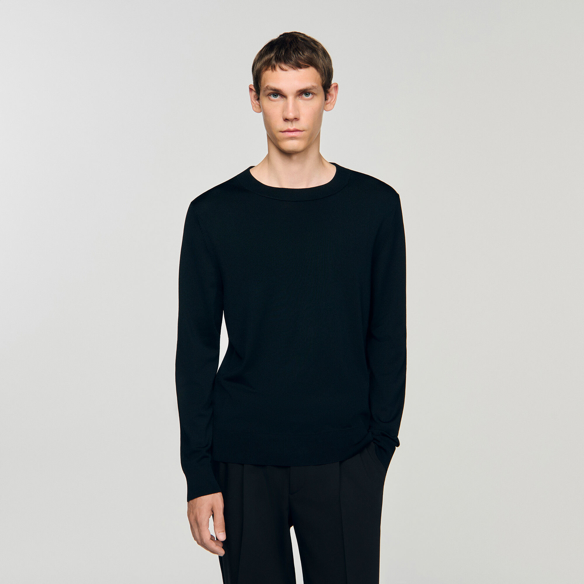 Maglione in maglia fine