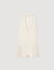 Abito corto stile tailleur a pieghe