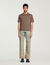 Polo in maglia con colletto con zip