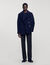 Cappotto dritto in misto lana