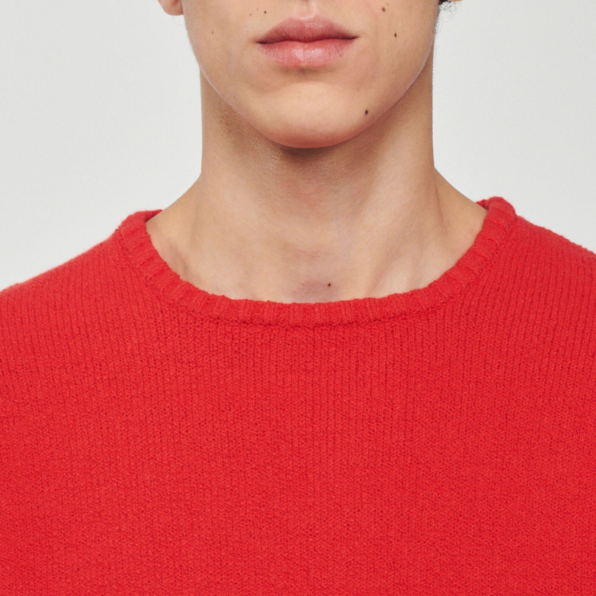 Pullover in maglia bouclé