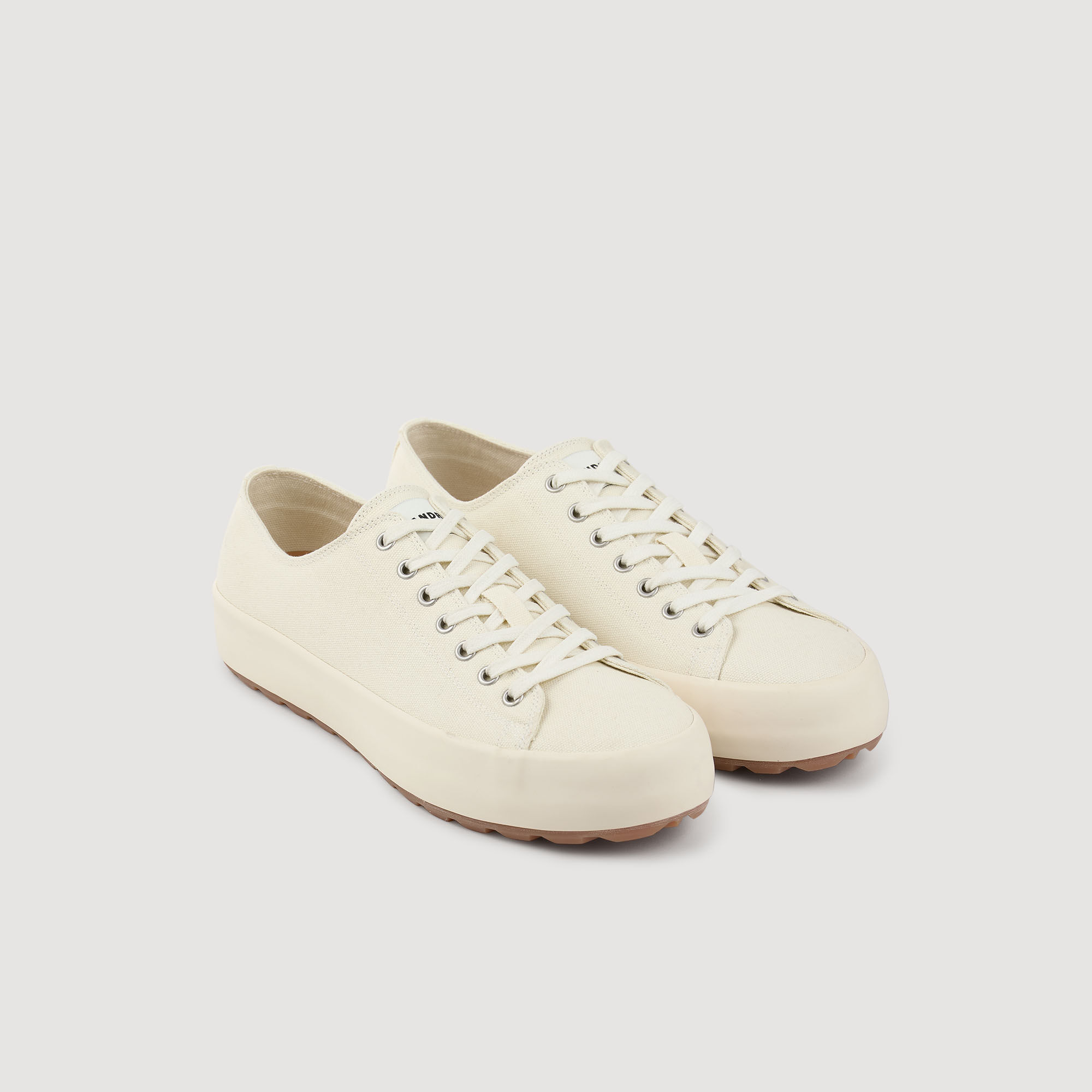 Sneakers basse in tela