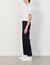 Pantaloni carrot in cotone