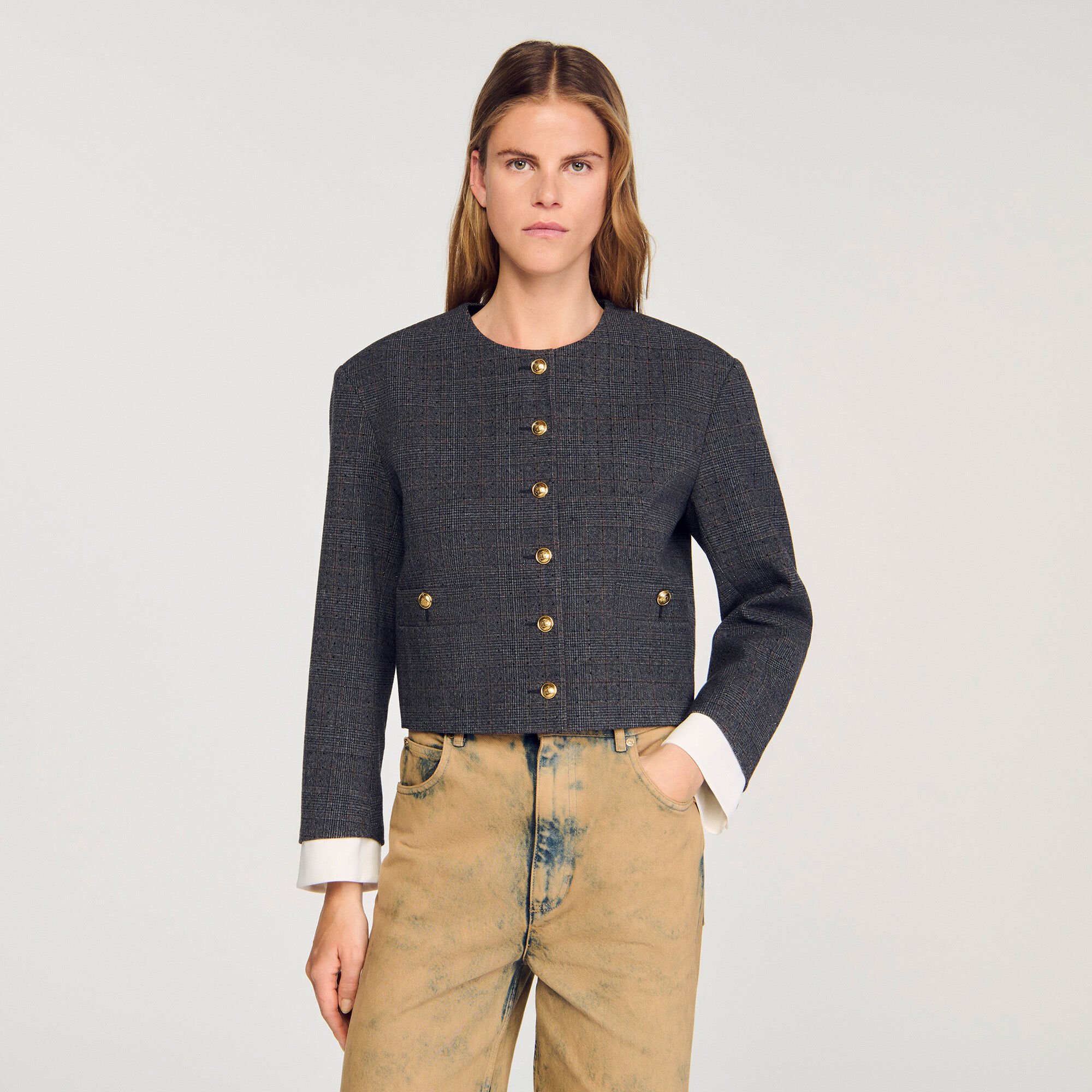 Giacca da tailleur glitterata