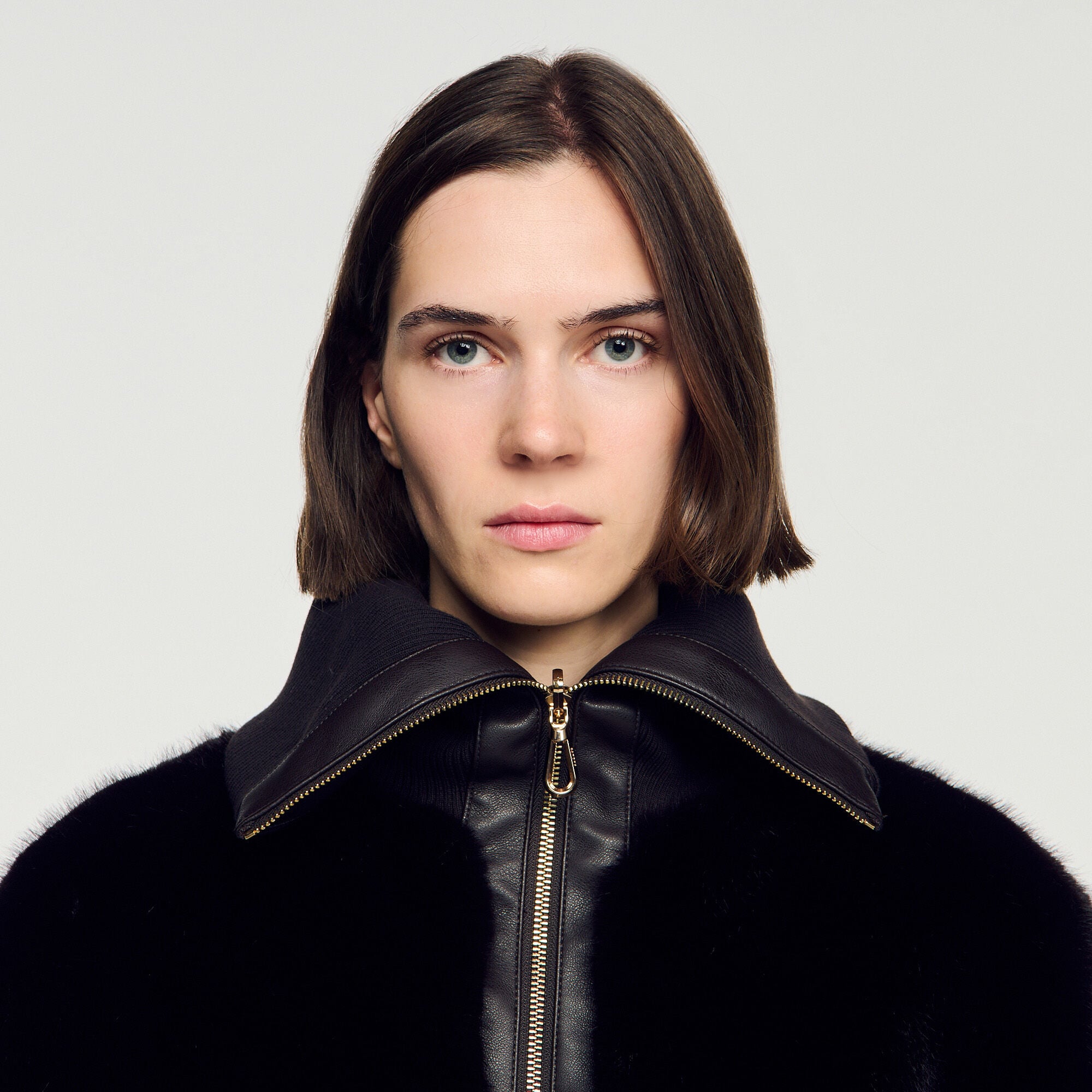 Cappotto corto in ecopelliccia - Donna | Sandro