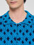 Camicia cardigan con jacquard a corda