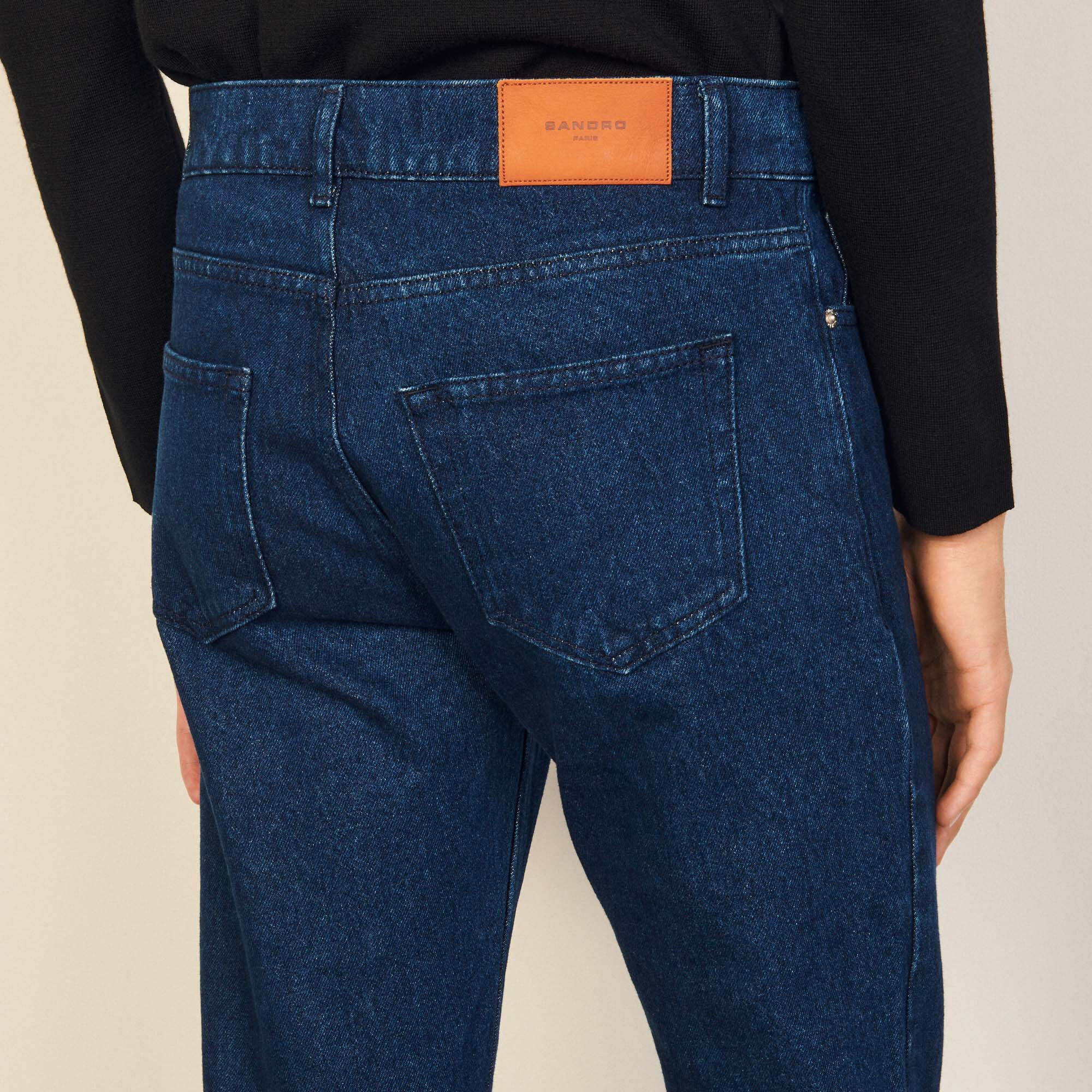 Jeans grezzi in cotone