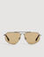 Occhiali da sole aviator in metallo