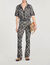 Pantaloni con fiori in jacquard - Donna | Sandro