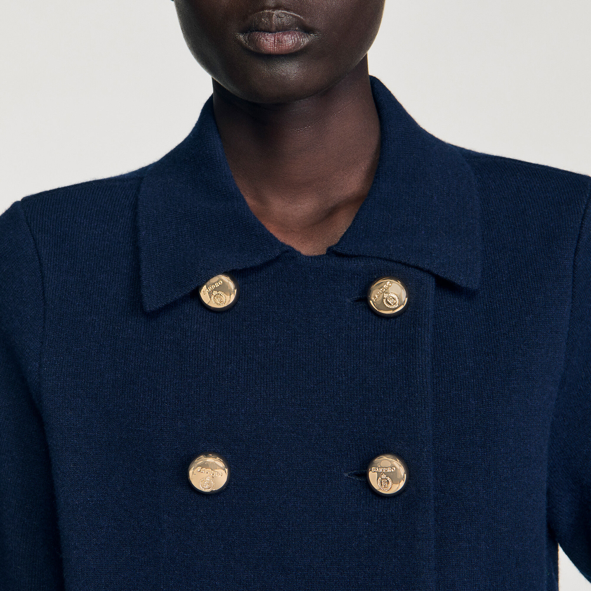 Cardigan a doppio petto