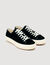 Sneakers basse in crosta di pelle
