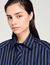 Camicia glitterata con cravatta