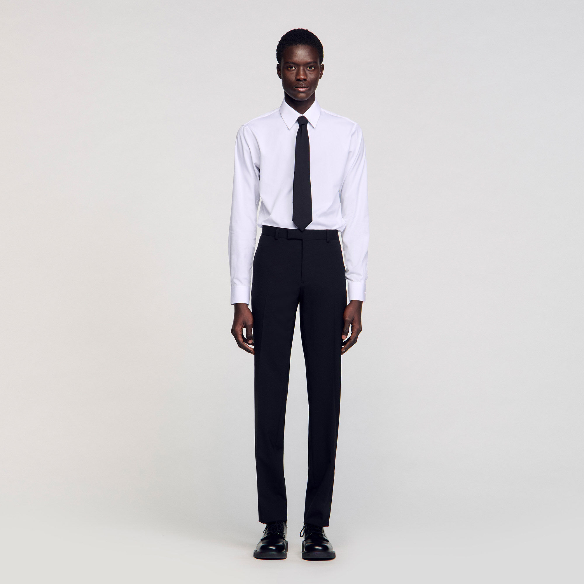 Pantaloni da completo linea classica