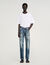 Jeans regular délavé