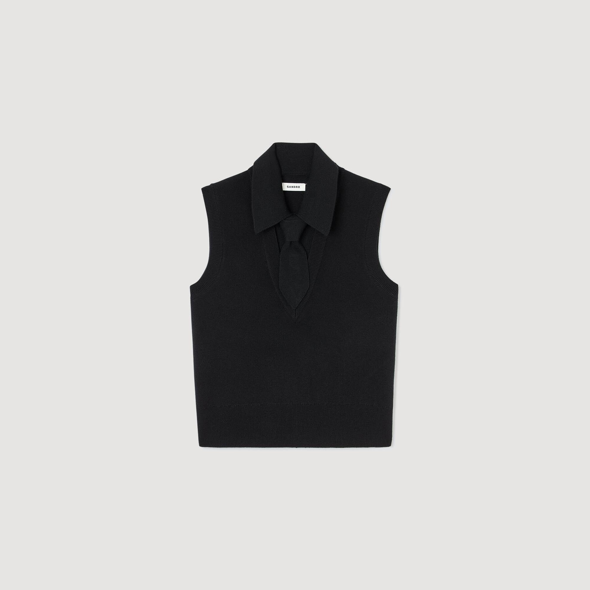 Maglione con cravatta