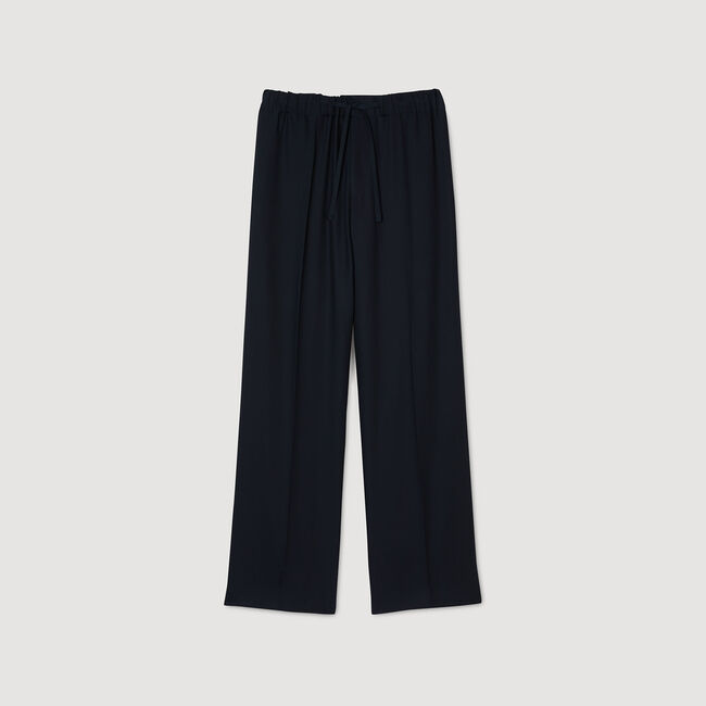 Pantaloni elasticizzati larghi