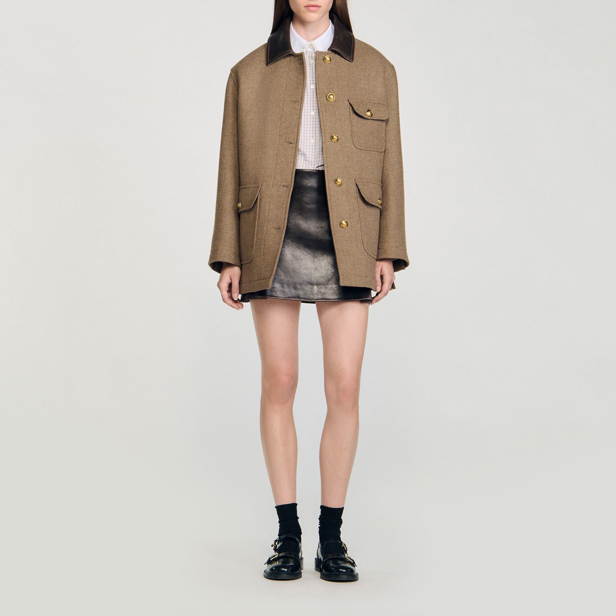 Cappotto in tweed - Donna | Sandro