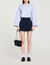 Camicia corta con colletto bijou - Donna | Sandro