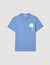 T-shirt con inserto a fiore
