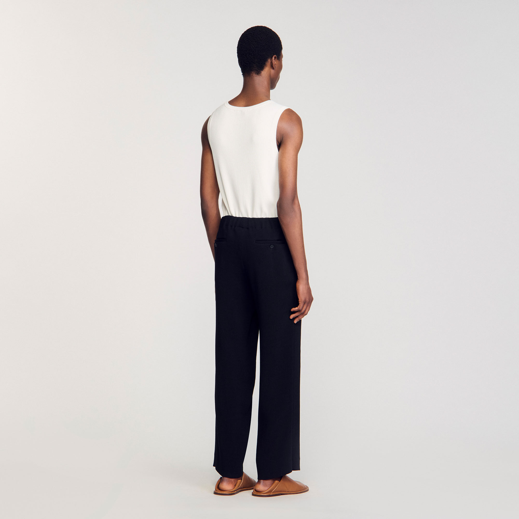 Pantaloni plissettati