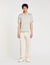 Polo in maglia con colletto con zip