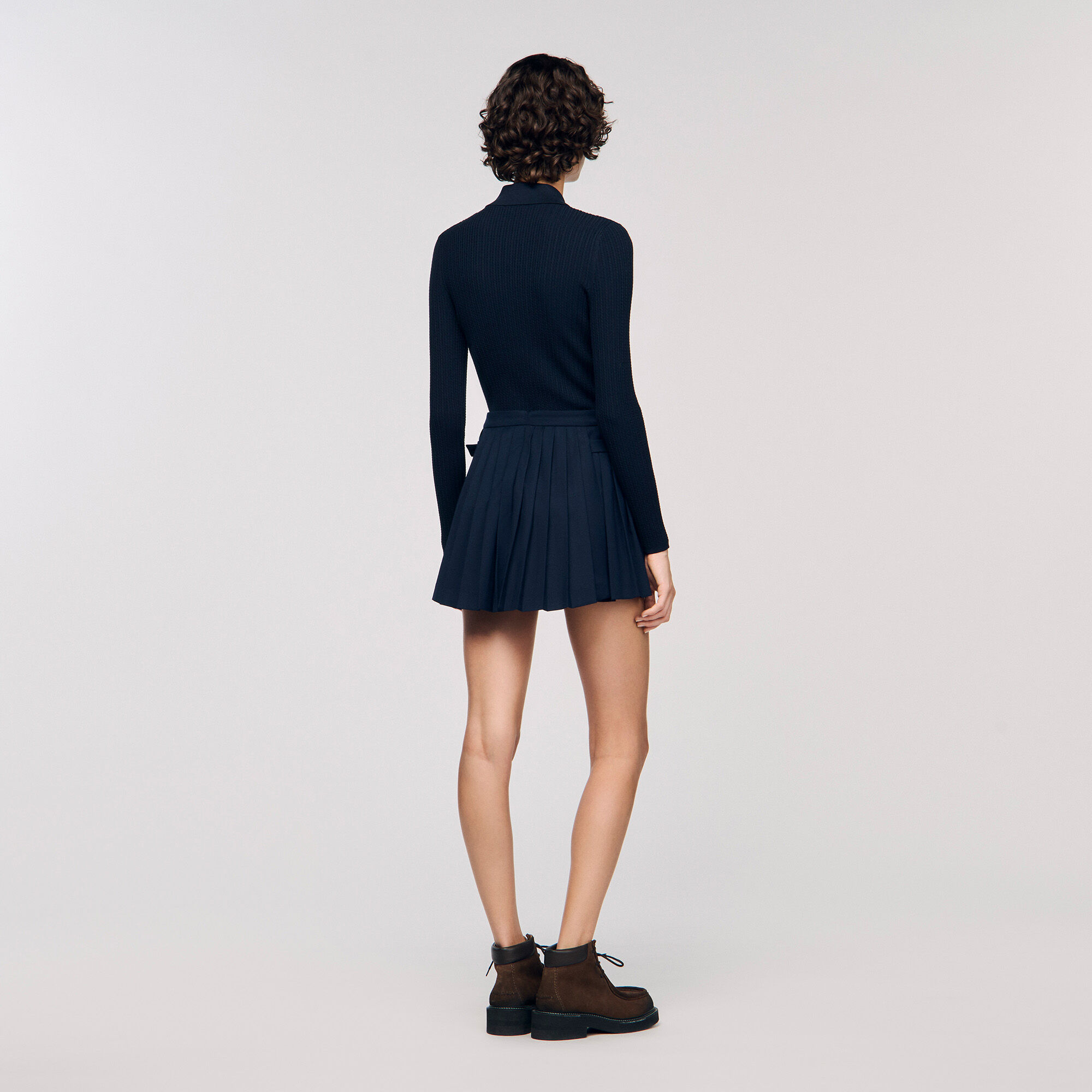 Skorts plissettati