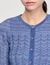 Cardigan in maglia brillante