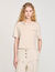 T-shirt con dettagli glitterati
