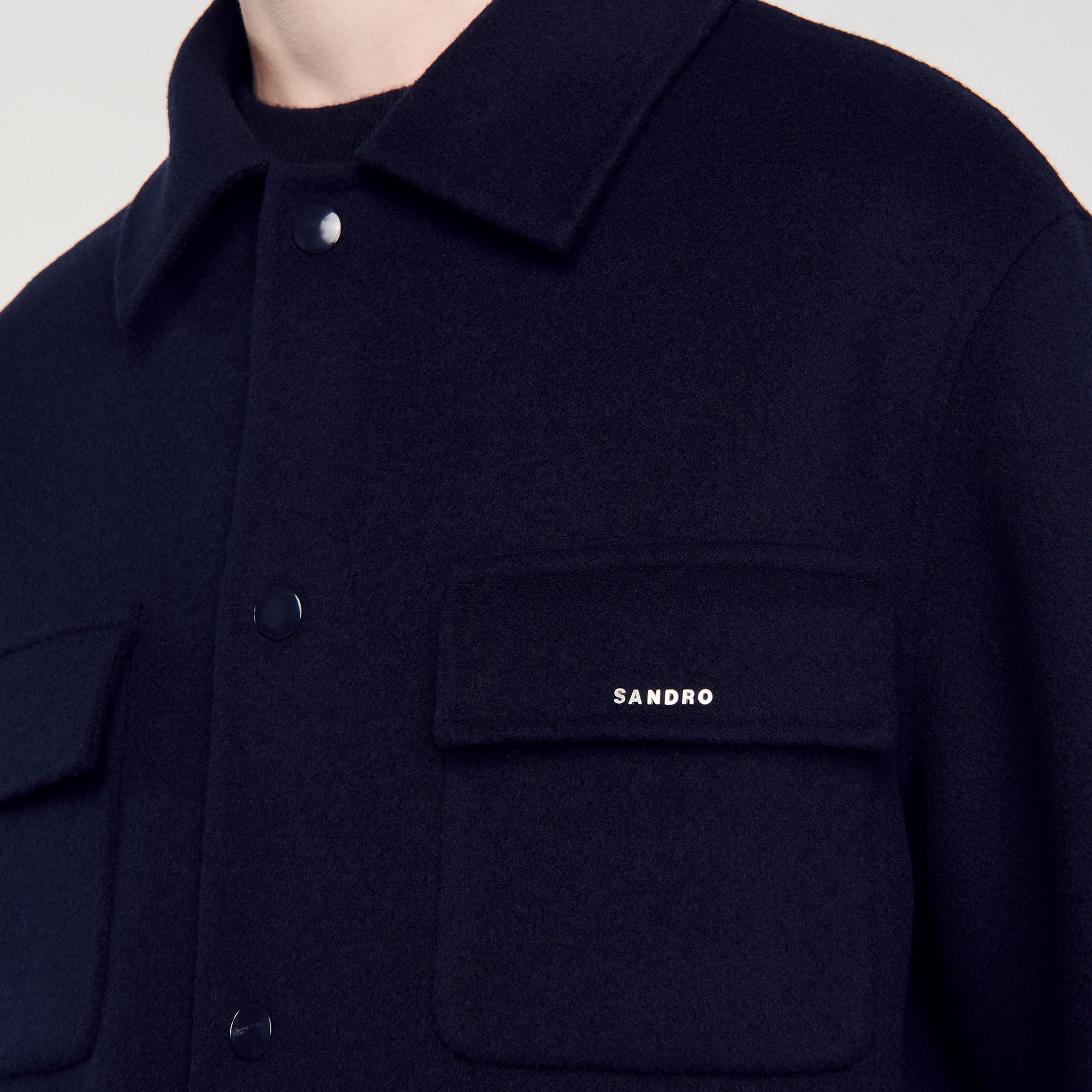 Overshirt double face