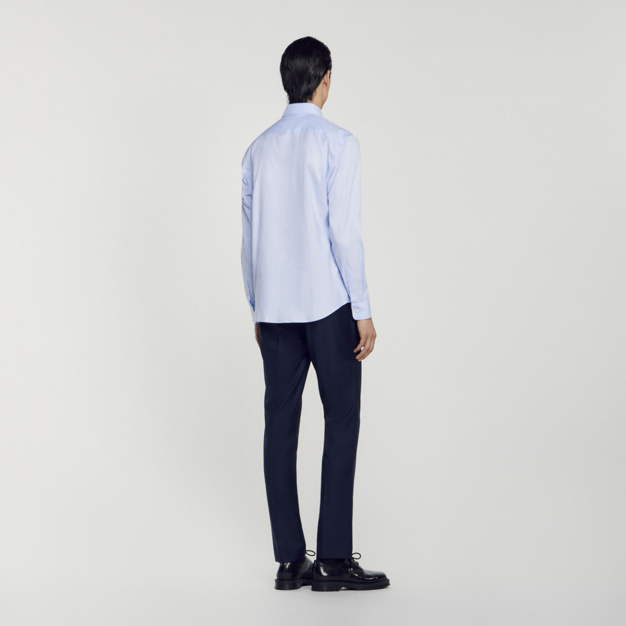 Camicia dalla linea classica in cotone - Uomo | Sandro