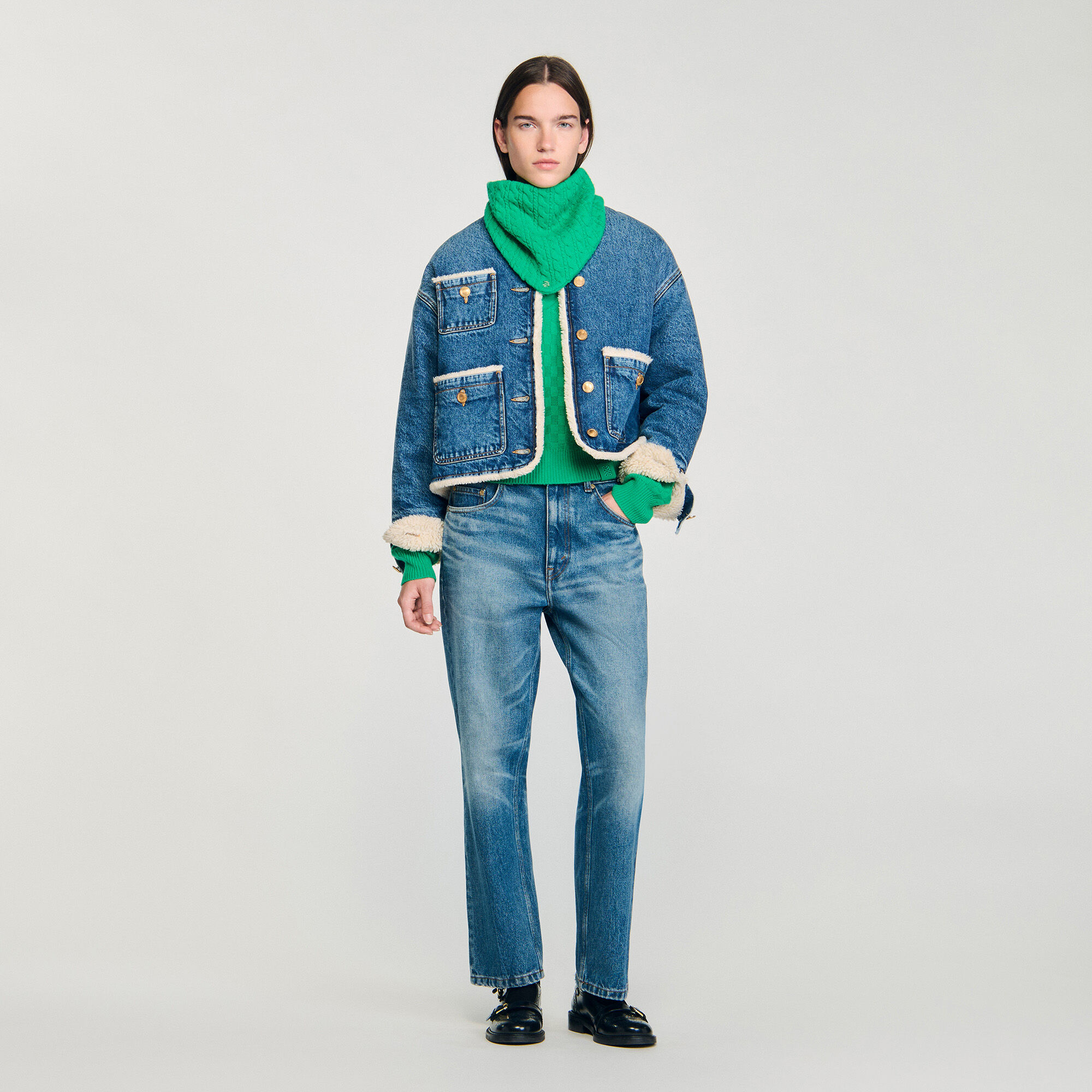 Giubbotto in denim