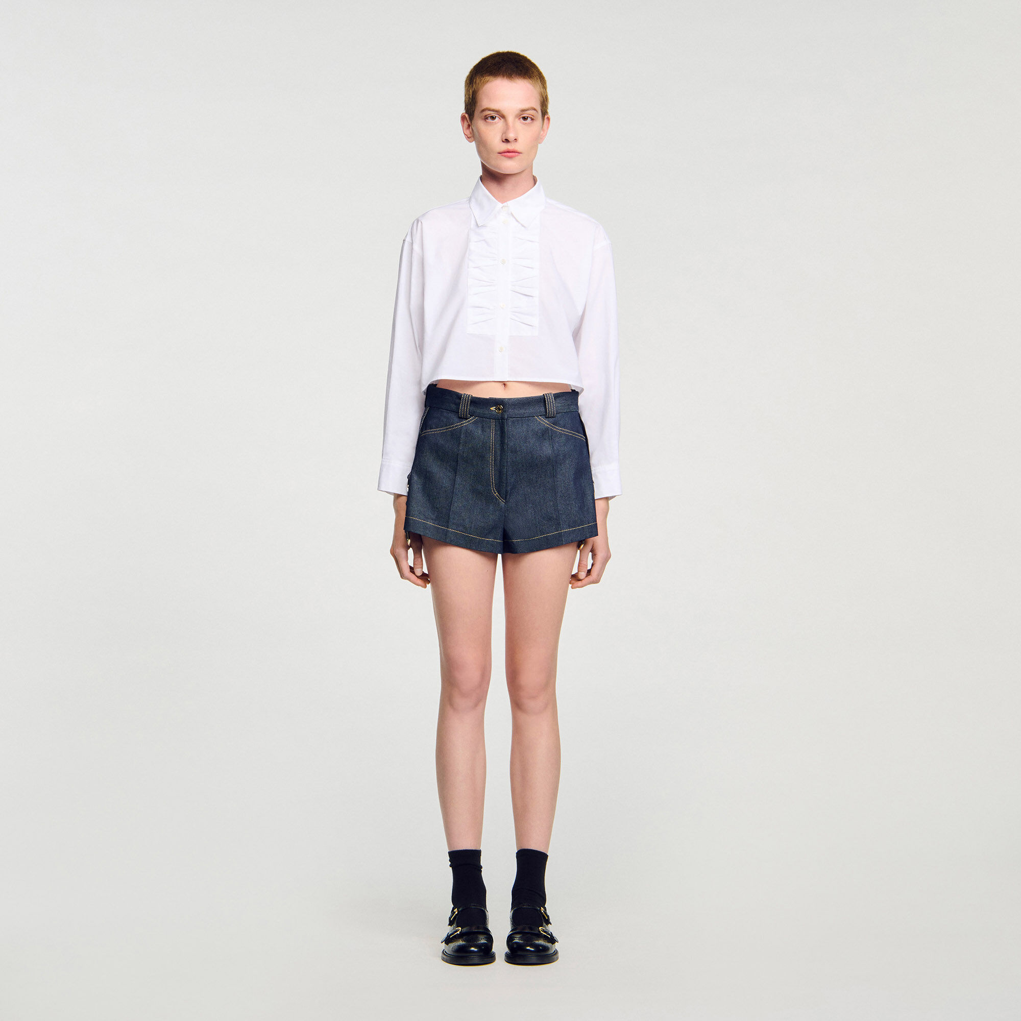 Shorts in denim