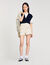 Shorts in tweed fantasia