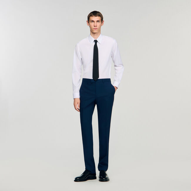 Pantaloni da abito in lana
