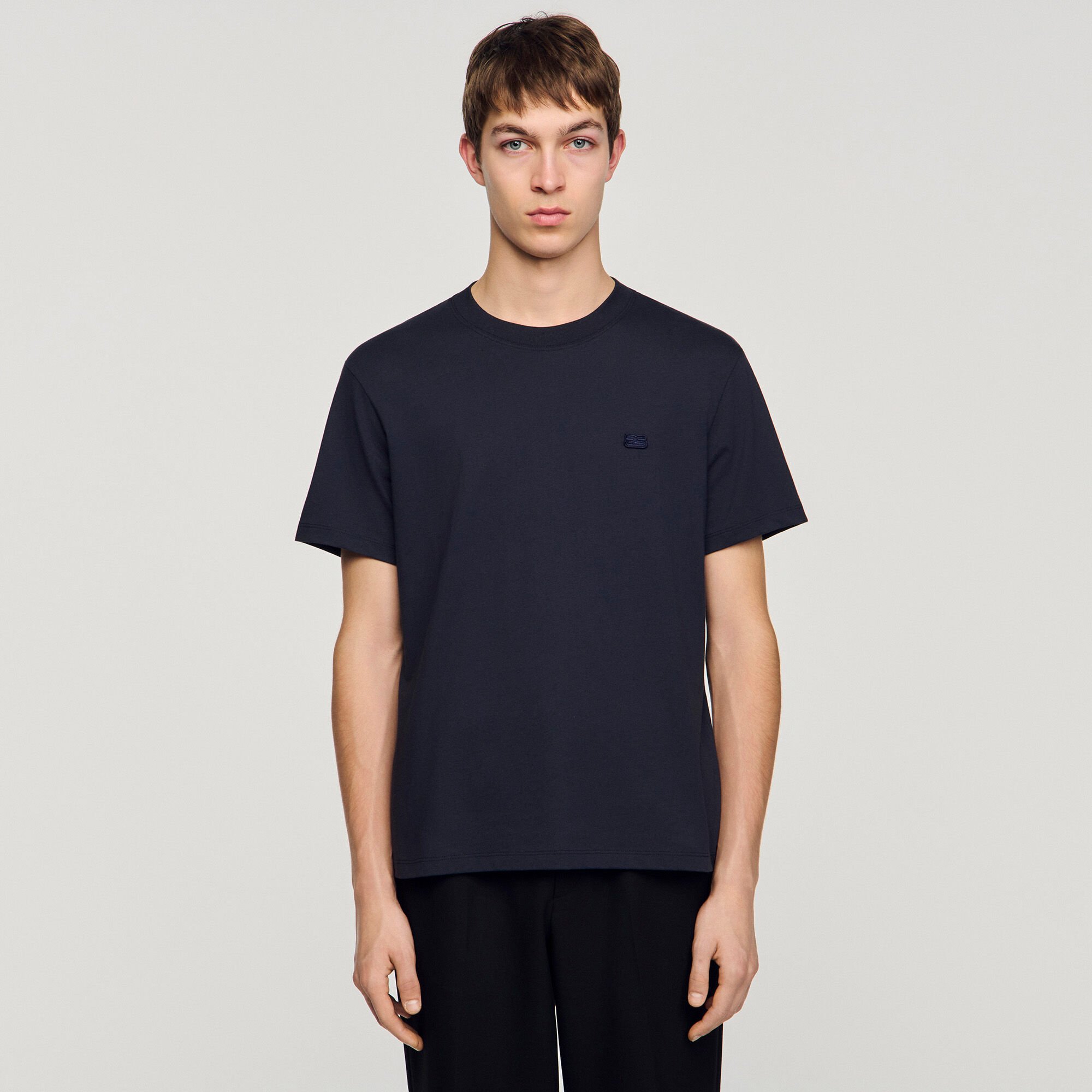 T-shirt con patch double S