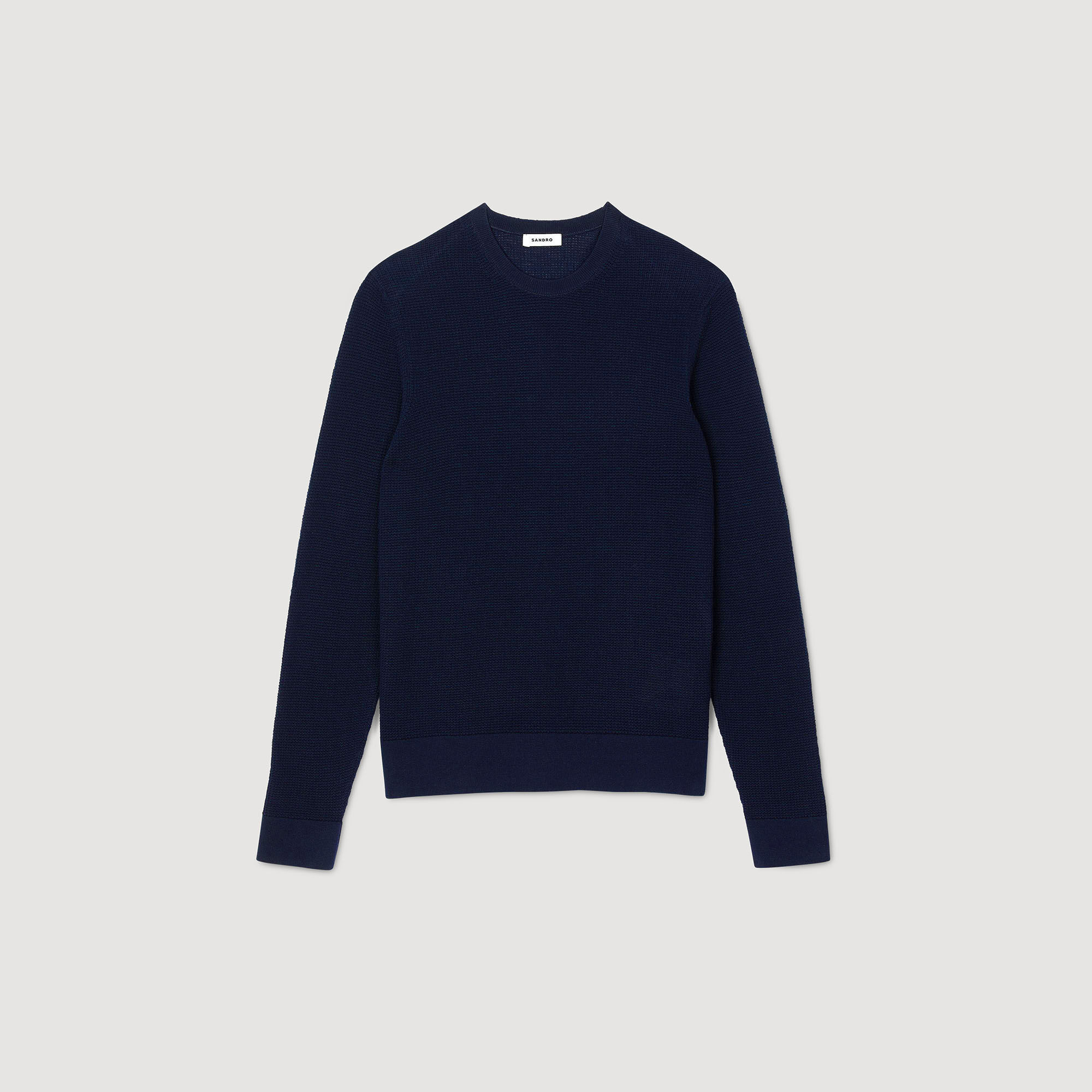Maglione in maglia testurizzata