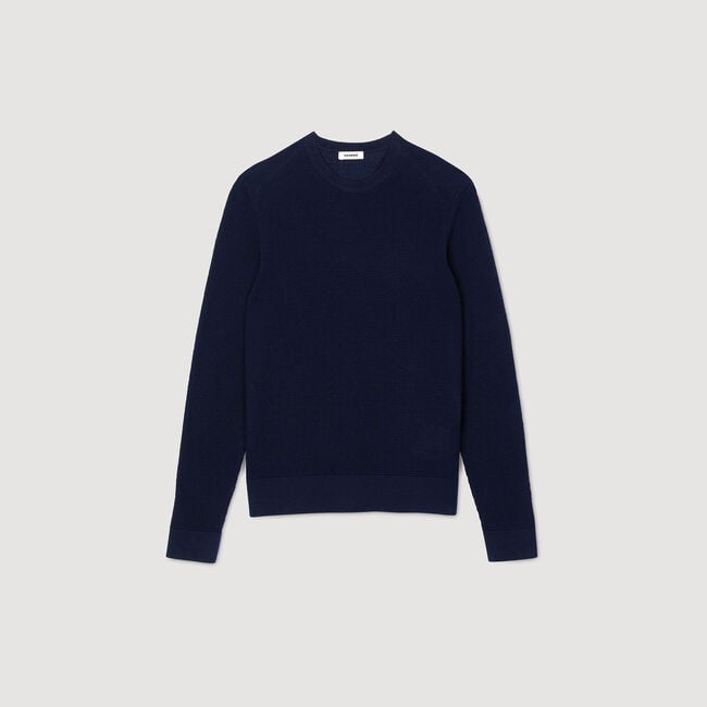 Maglione in maglia testurizzata