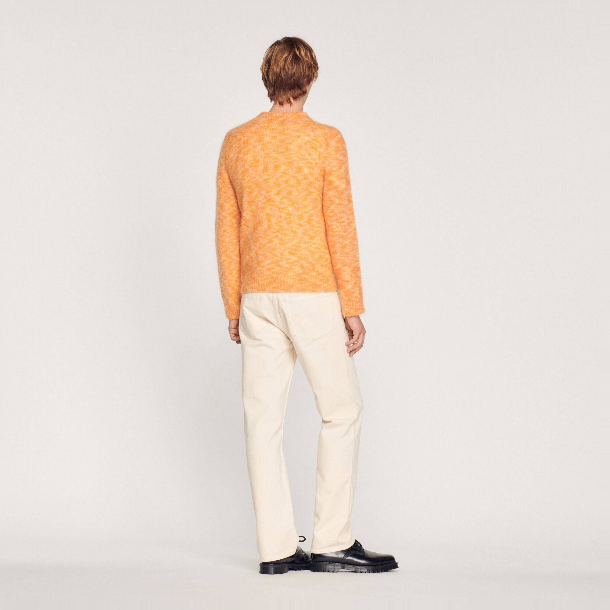 Pullover in lana girocollo