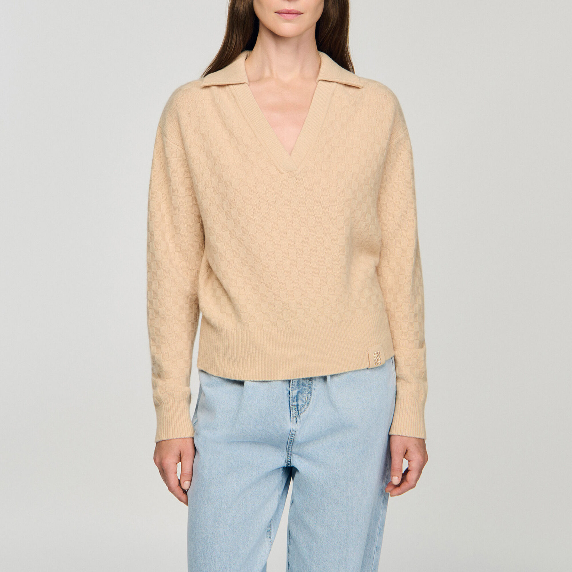 Maglione con colletto a polo - Donna | Sandro