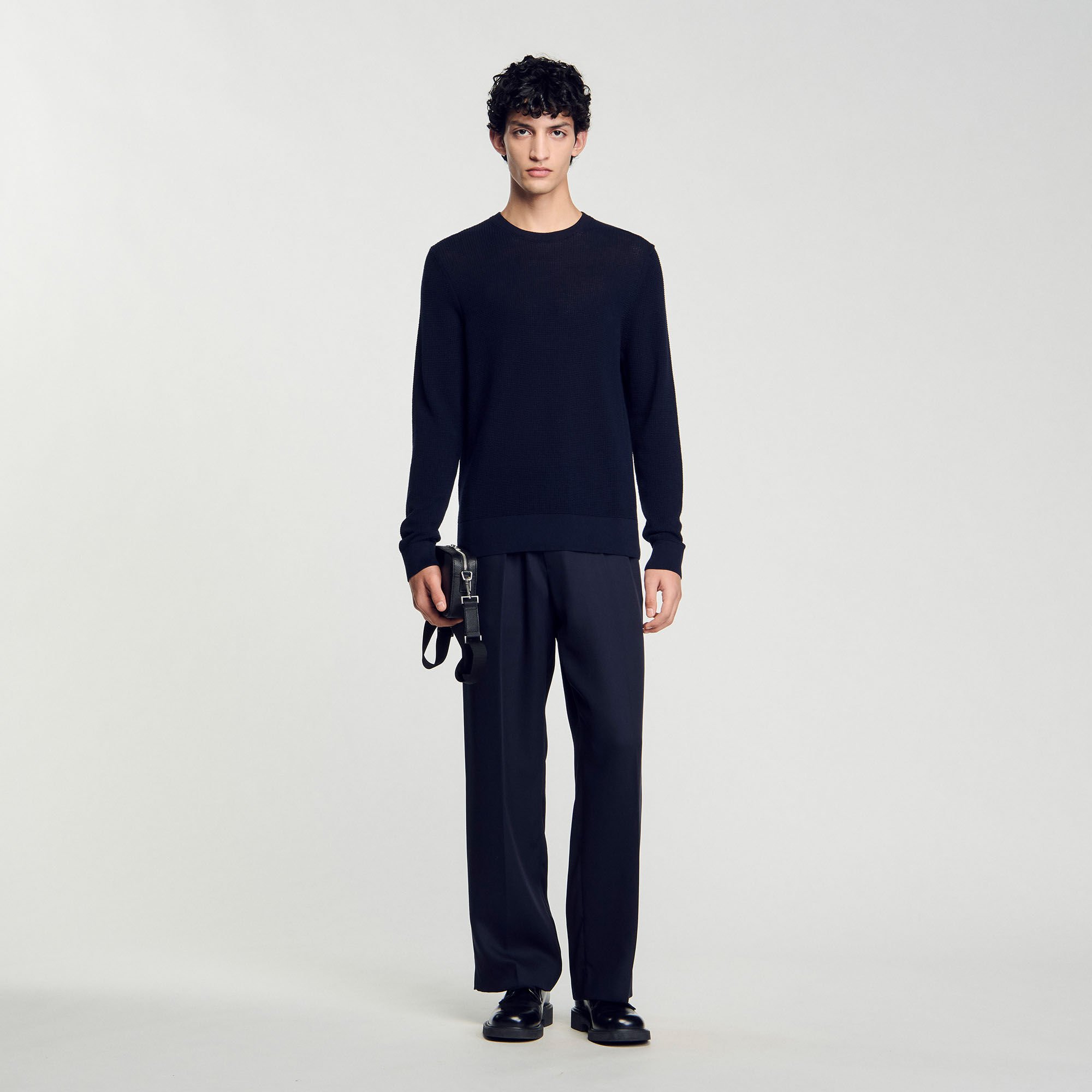Maglione in maglia testurizzata