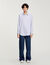 Camicia a righe glitterata