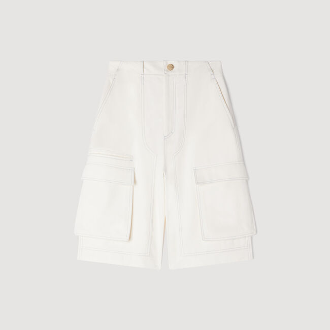 Bermuda larghi in cotone