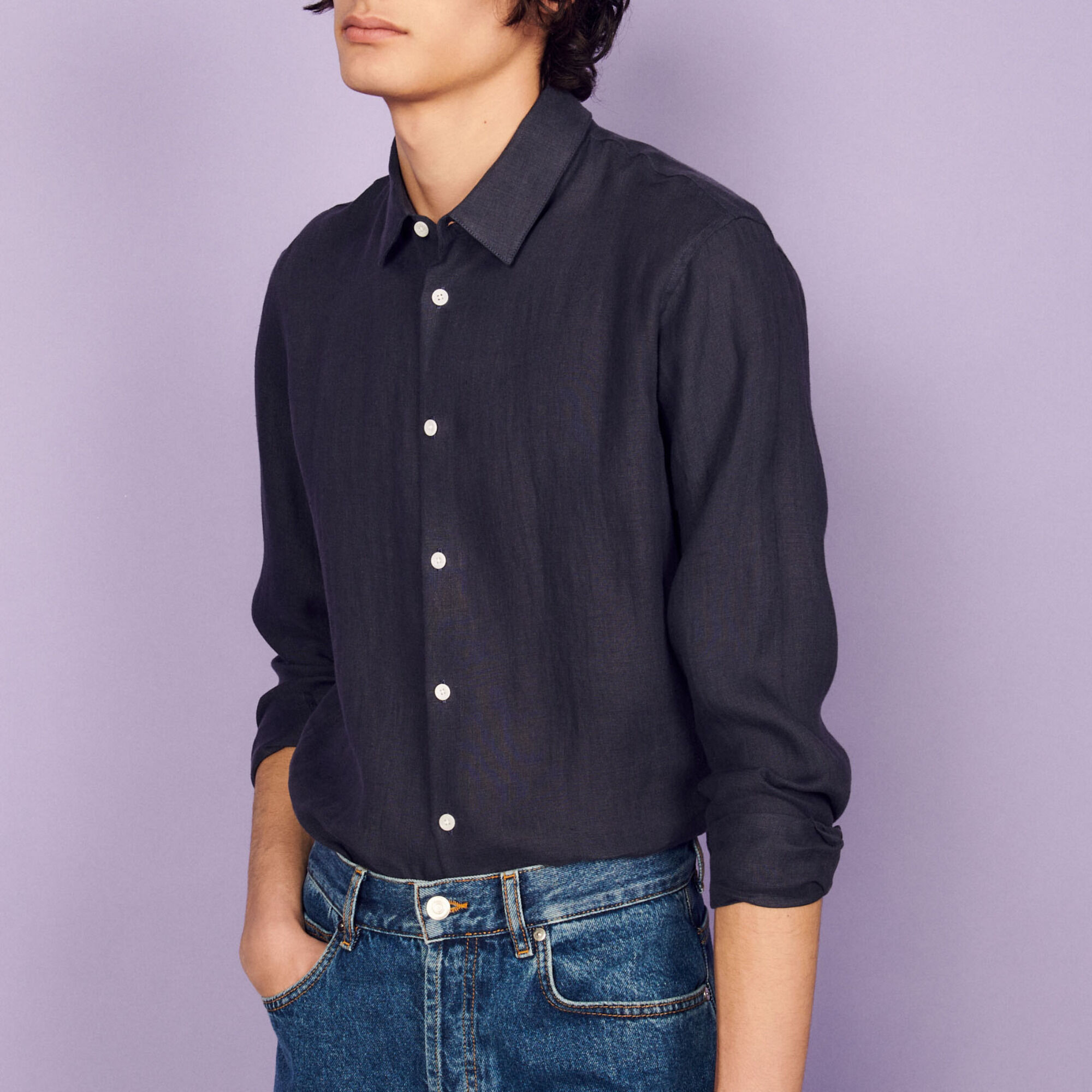 Camicia in canapa