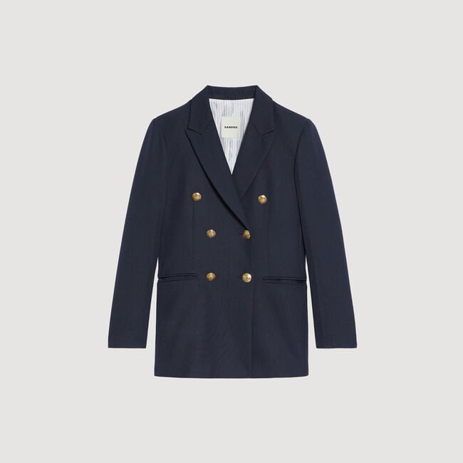 Giacca tailleur con doppia abbottonatura