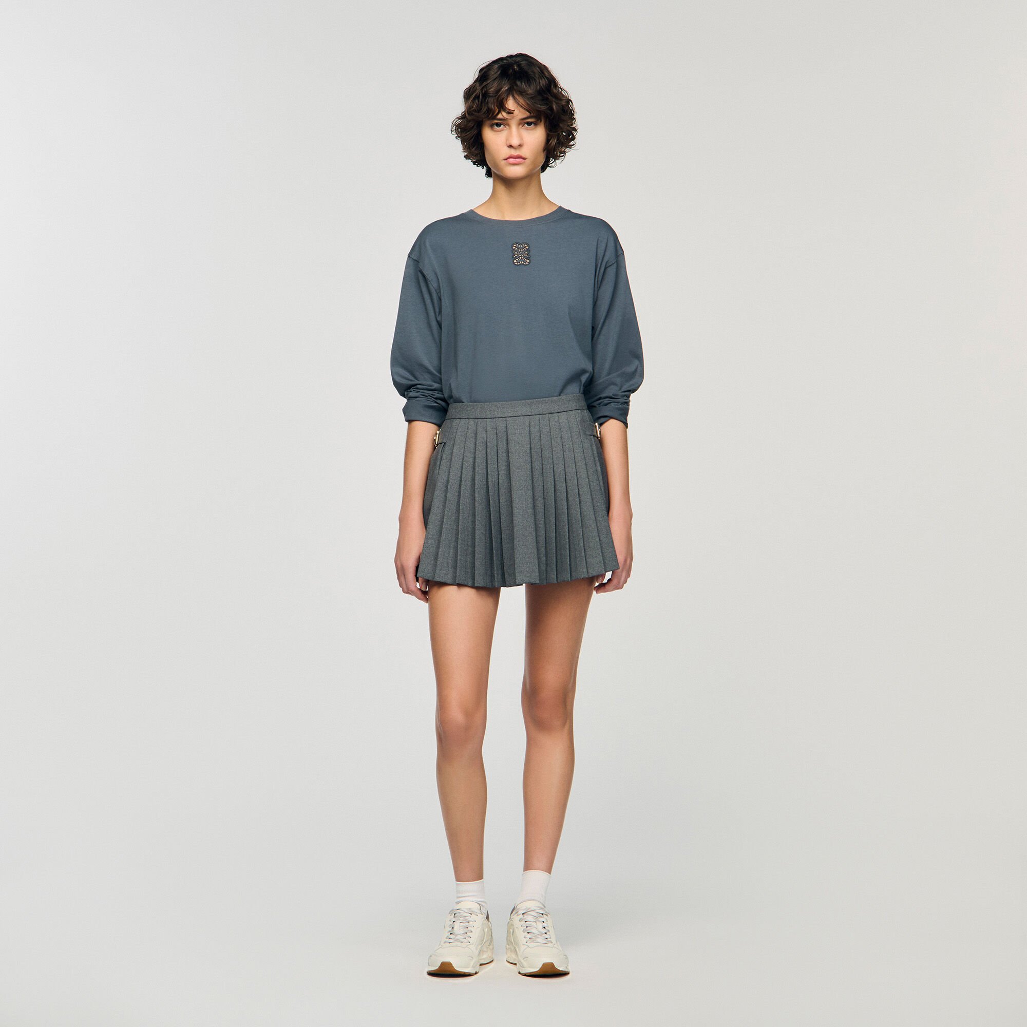 T-shirt con ricamo