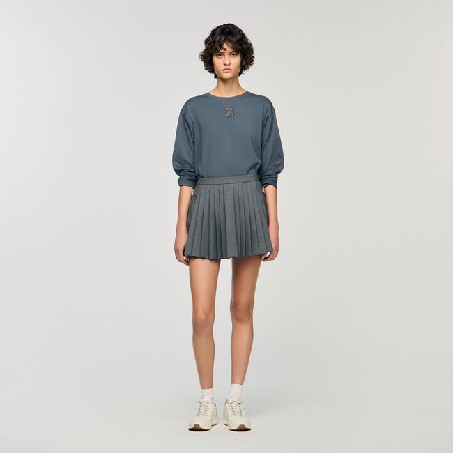 T-shirt con ricamo